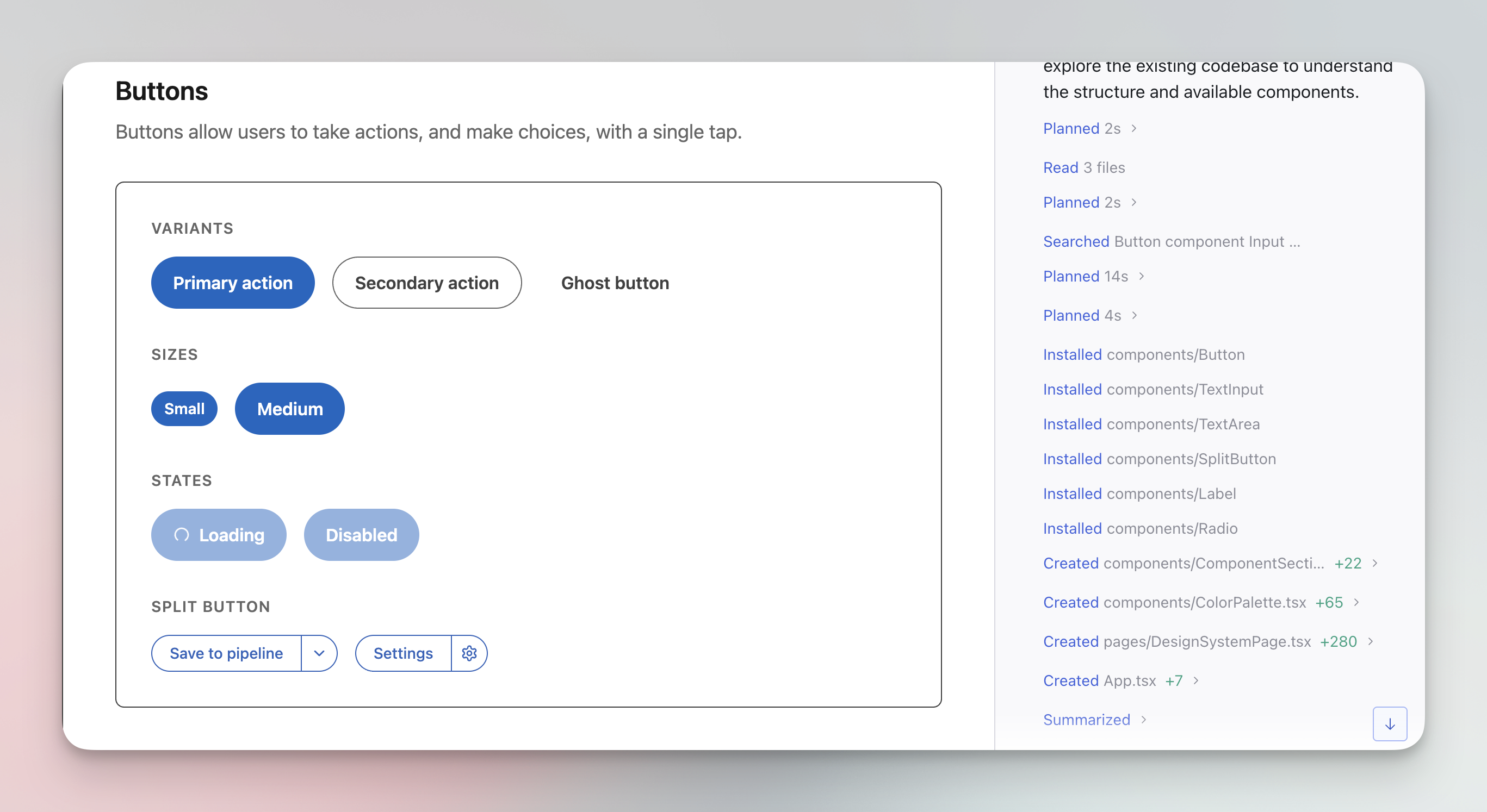 Agent Mode using custom components autonomously