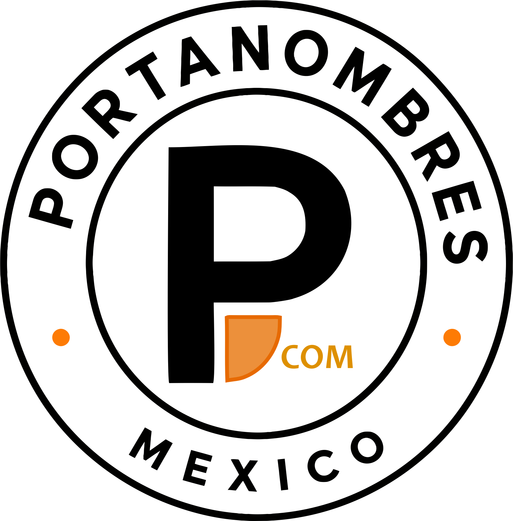 Logotipo de Portanombres México