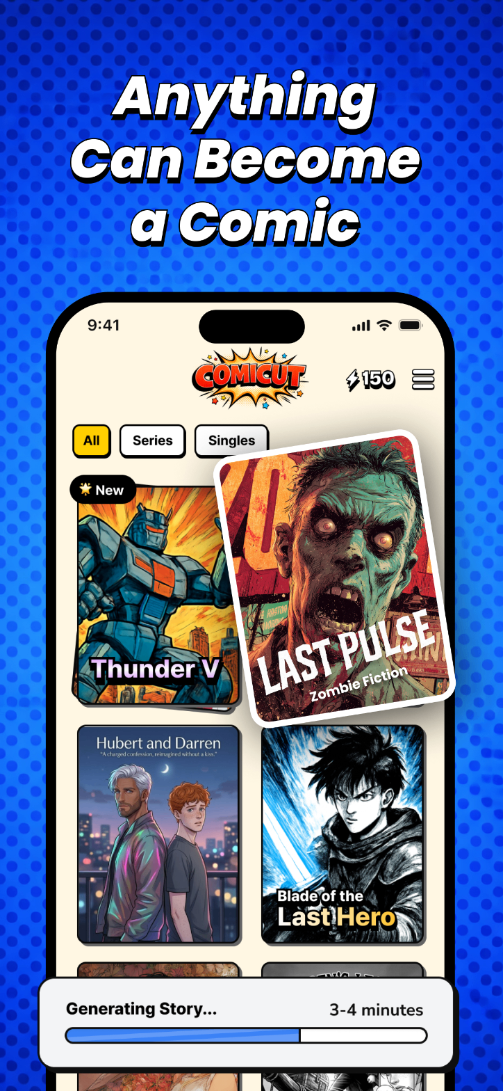 Comicut App Store Link