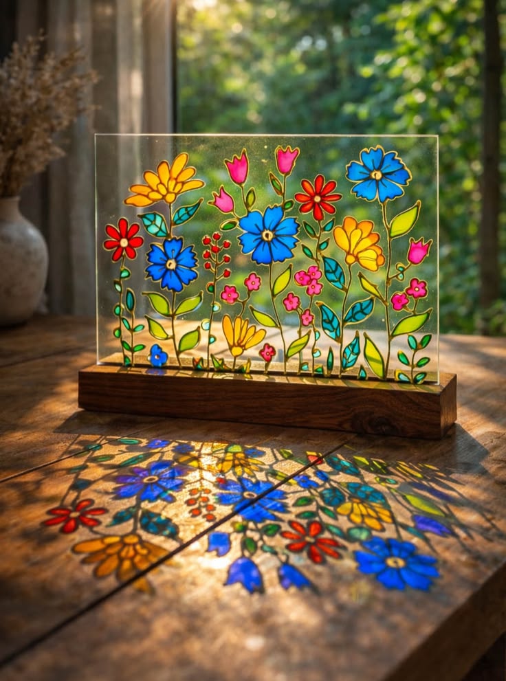 Cuadros efecto vitral