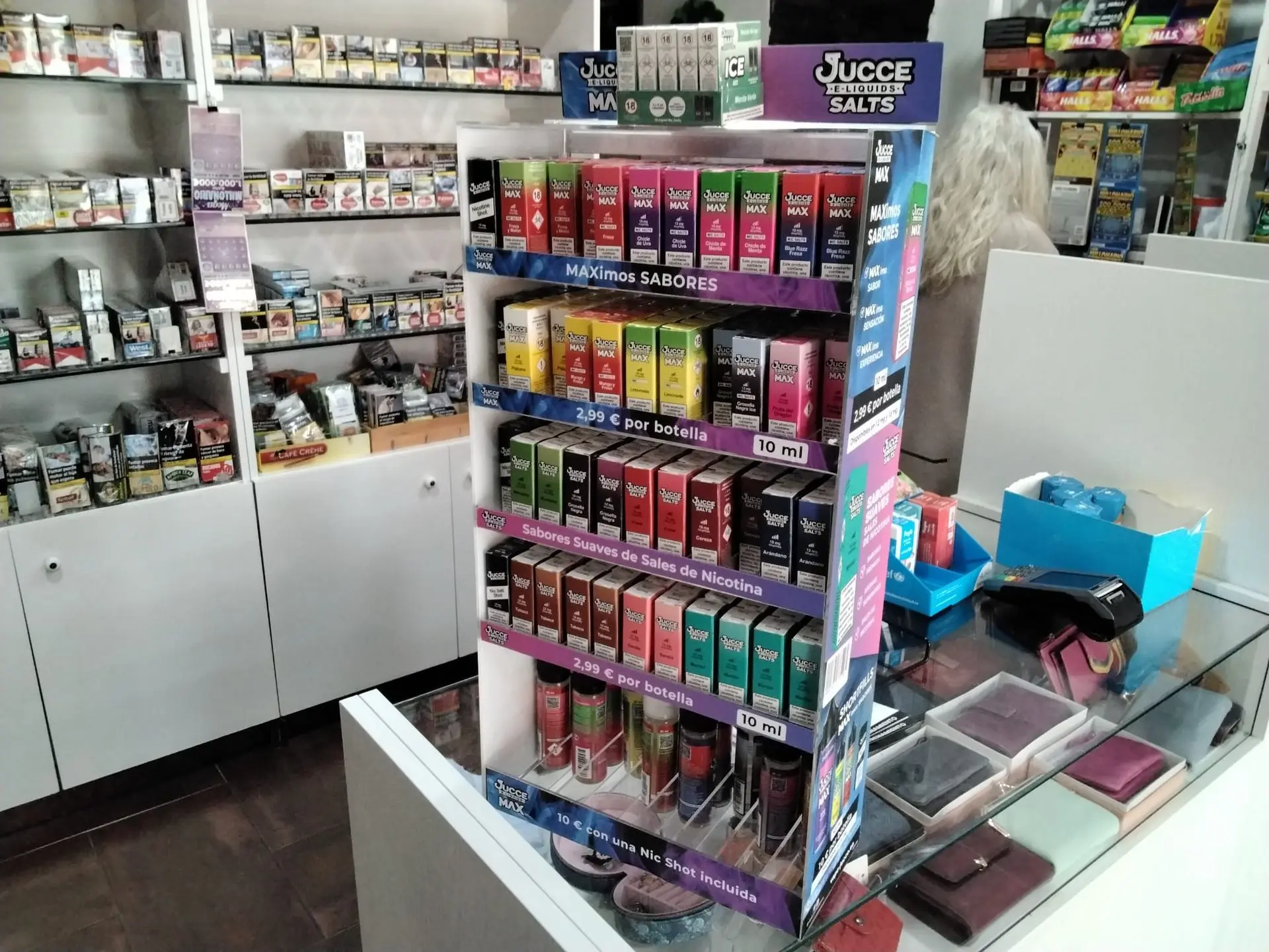 Tienda de vape - líquidos y sales de nicotina