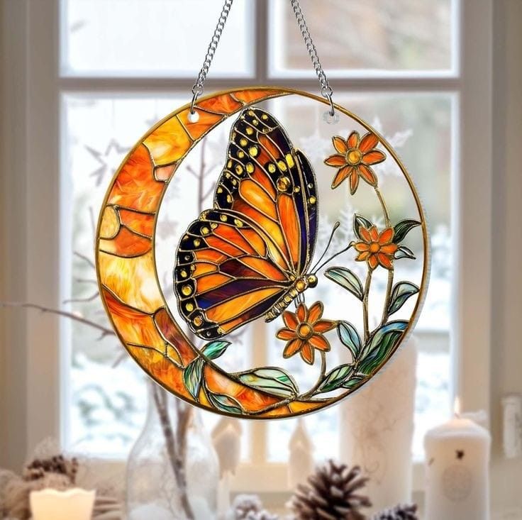 Atrapasoles con mandalas