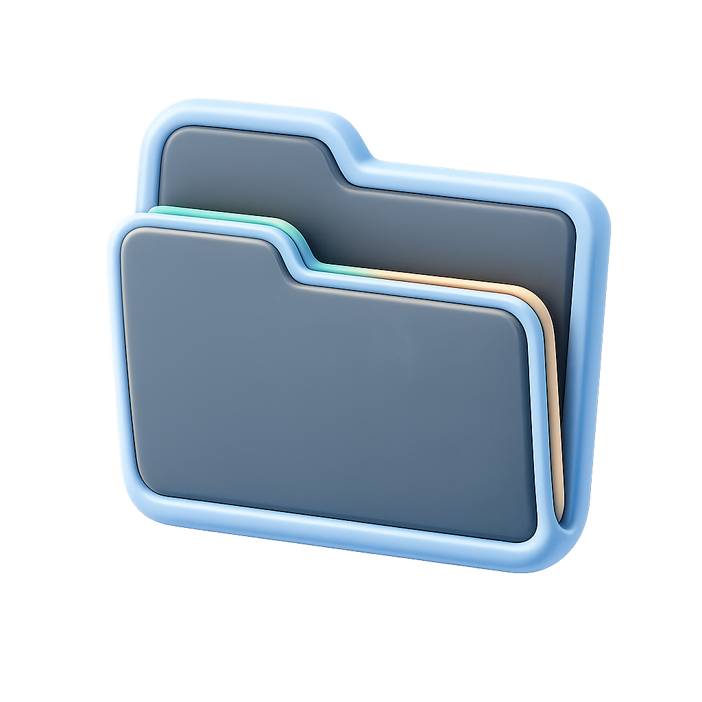 Organizing designs into folders on the dashboard