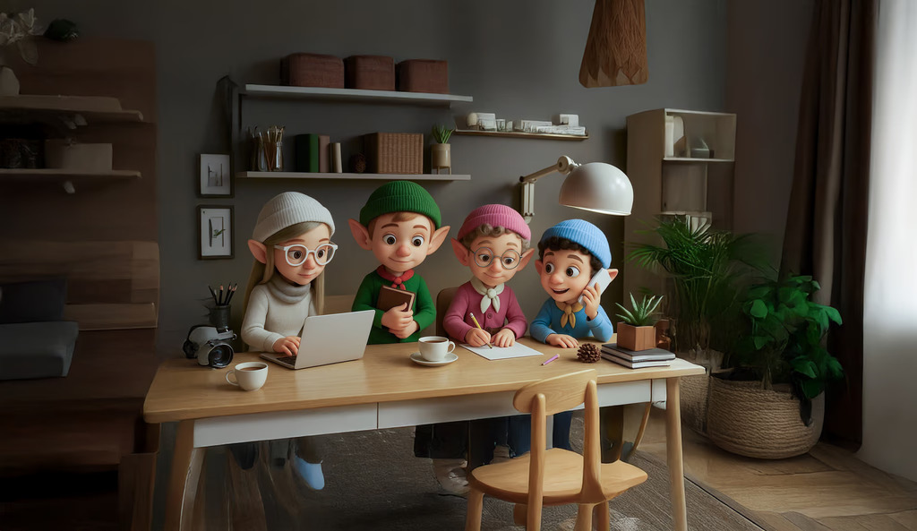 The Fable team working together
