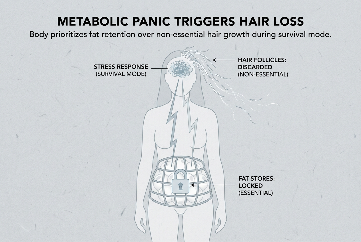Metabolic Panic Triggers Hair Loss