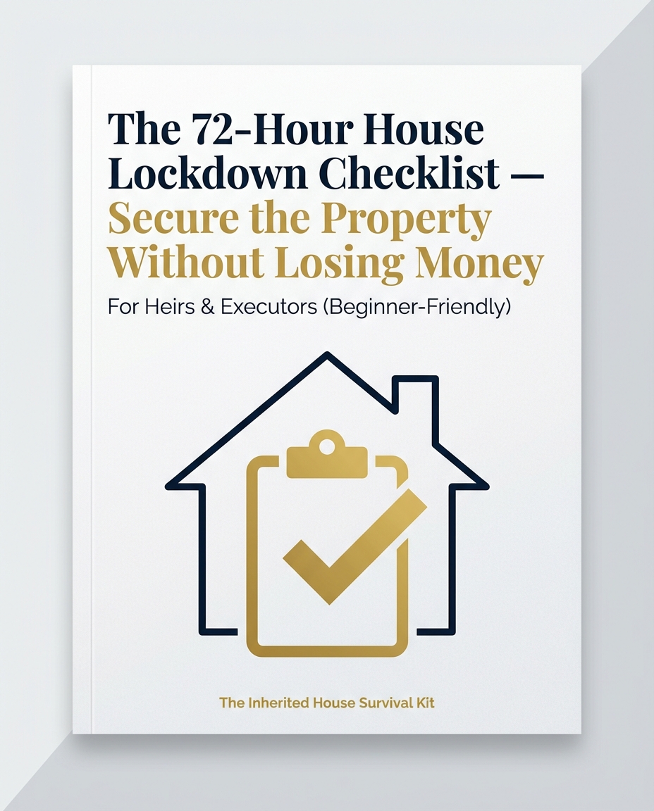 The Inherited House Survival Kit | Probate & Selling Guide