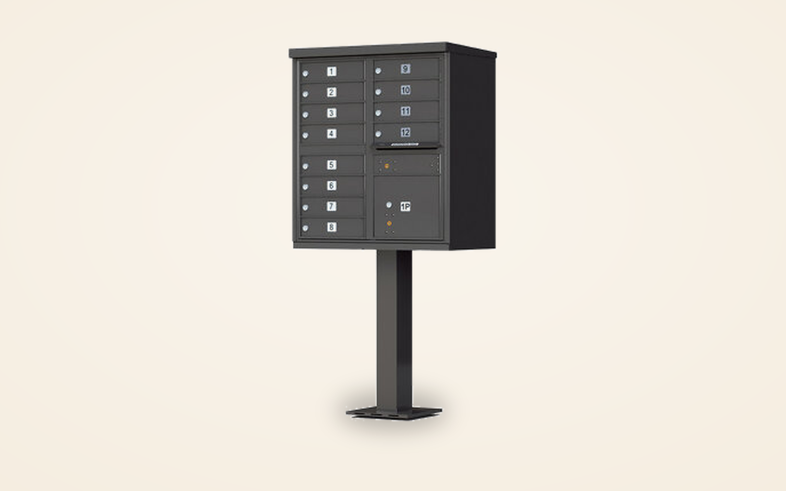 Florence 1570 cluster box mailbox unit for centralized delivery