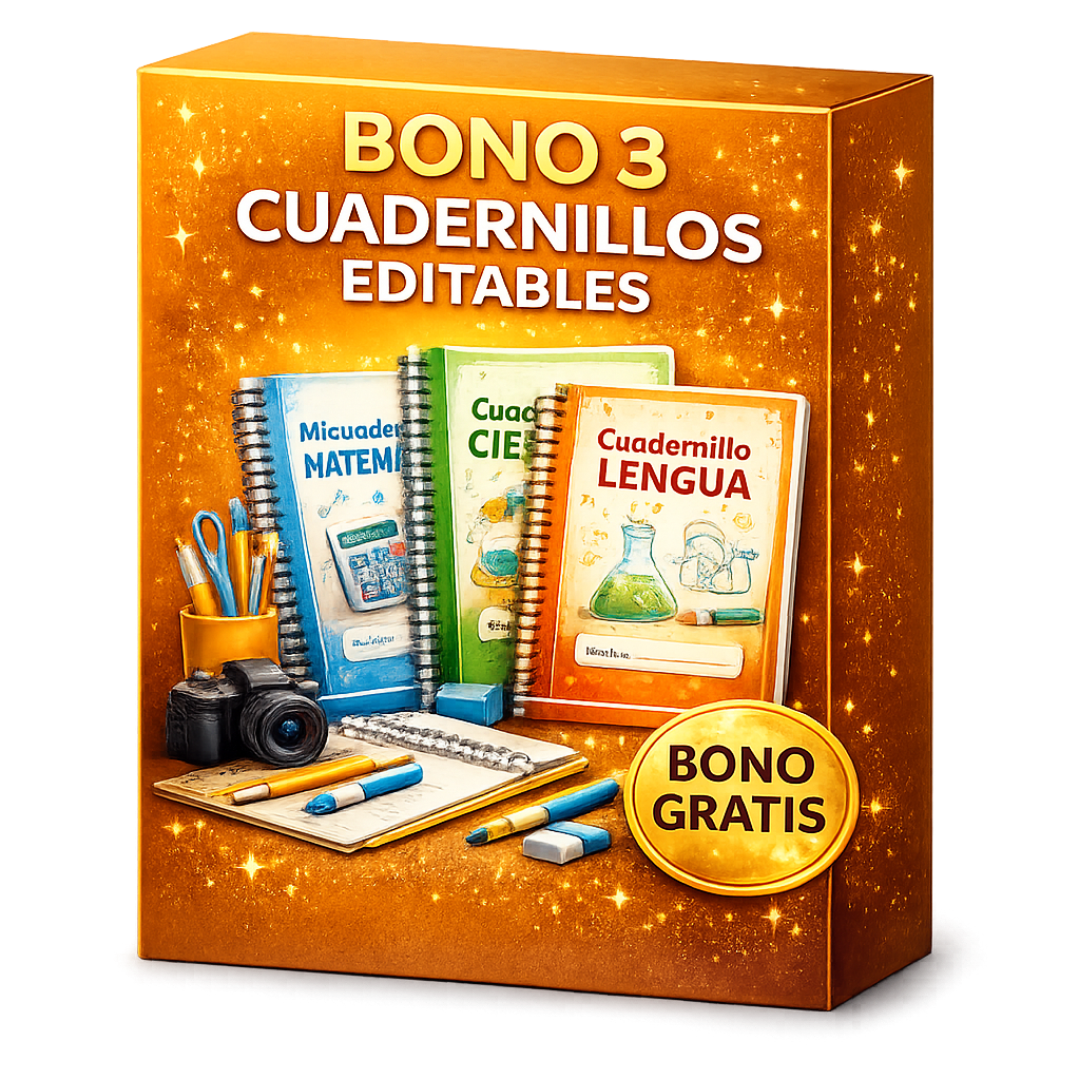BONO 3 – Cuadernillos Editables