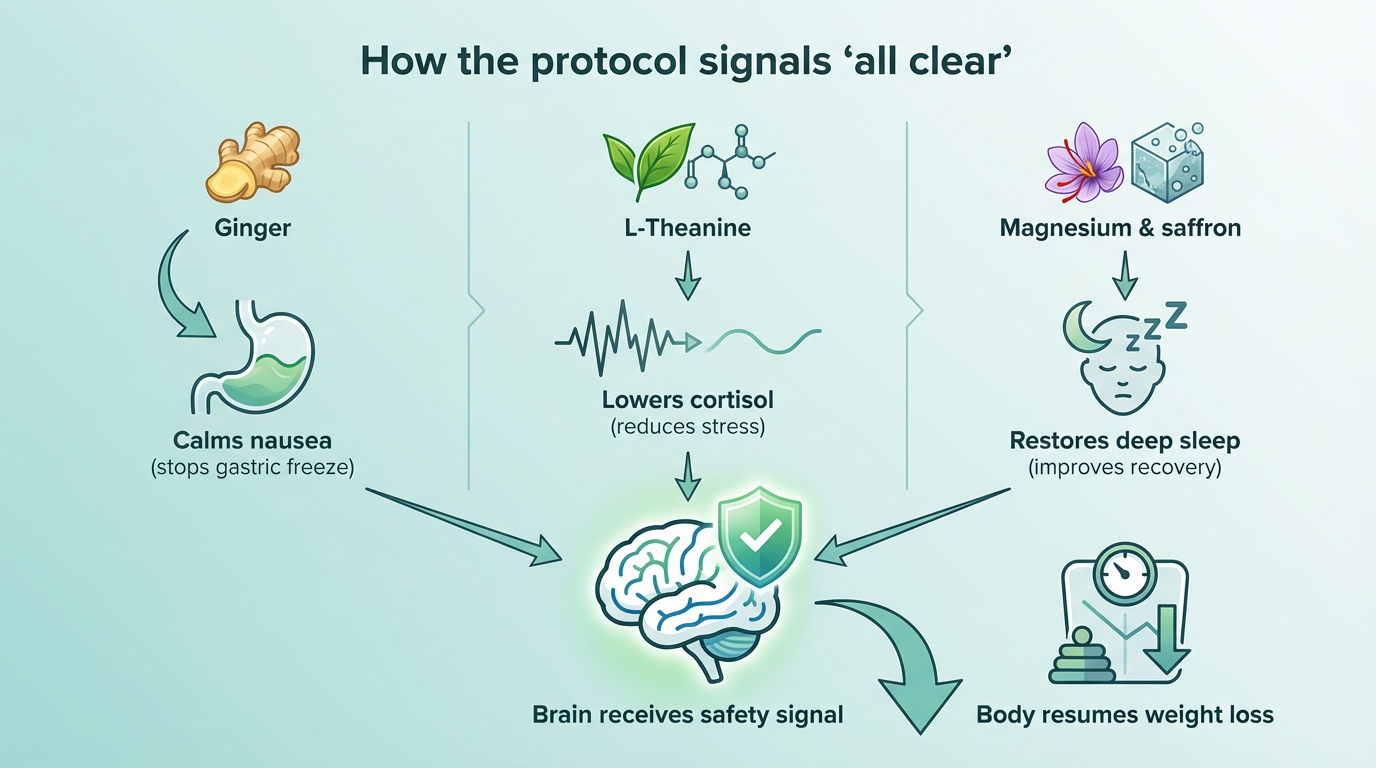 How the protocol signals all clear