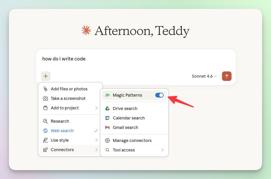 Official Claude Connector