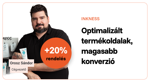 Inkness — Orosz Sándor, +20% rendelés, optimalizált termékoldalak