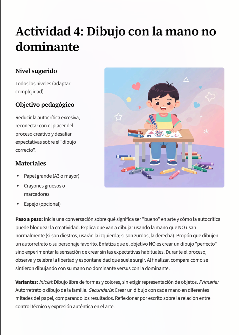 Página 2 del material